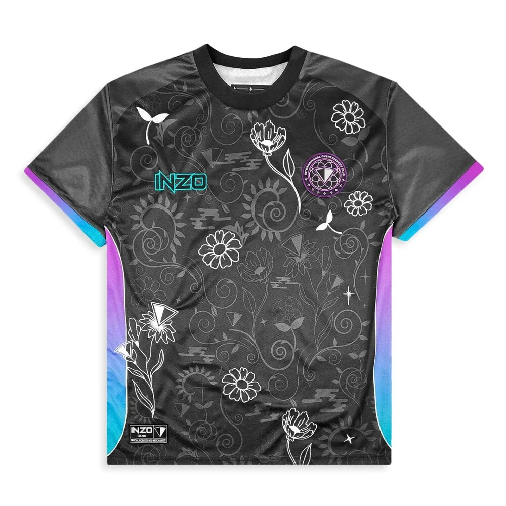 InzoFloral Nebula Soccer Jersey Soccer jersey EDM rave Size XXXL 4XL XXXXLarge